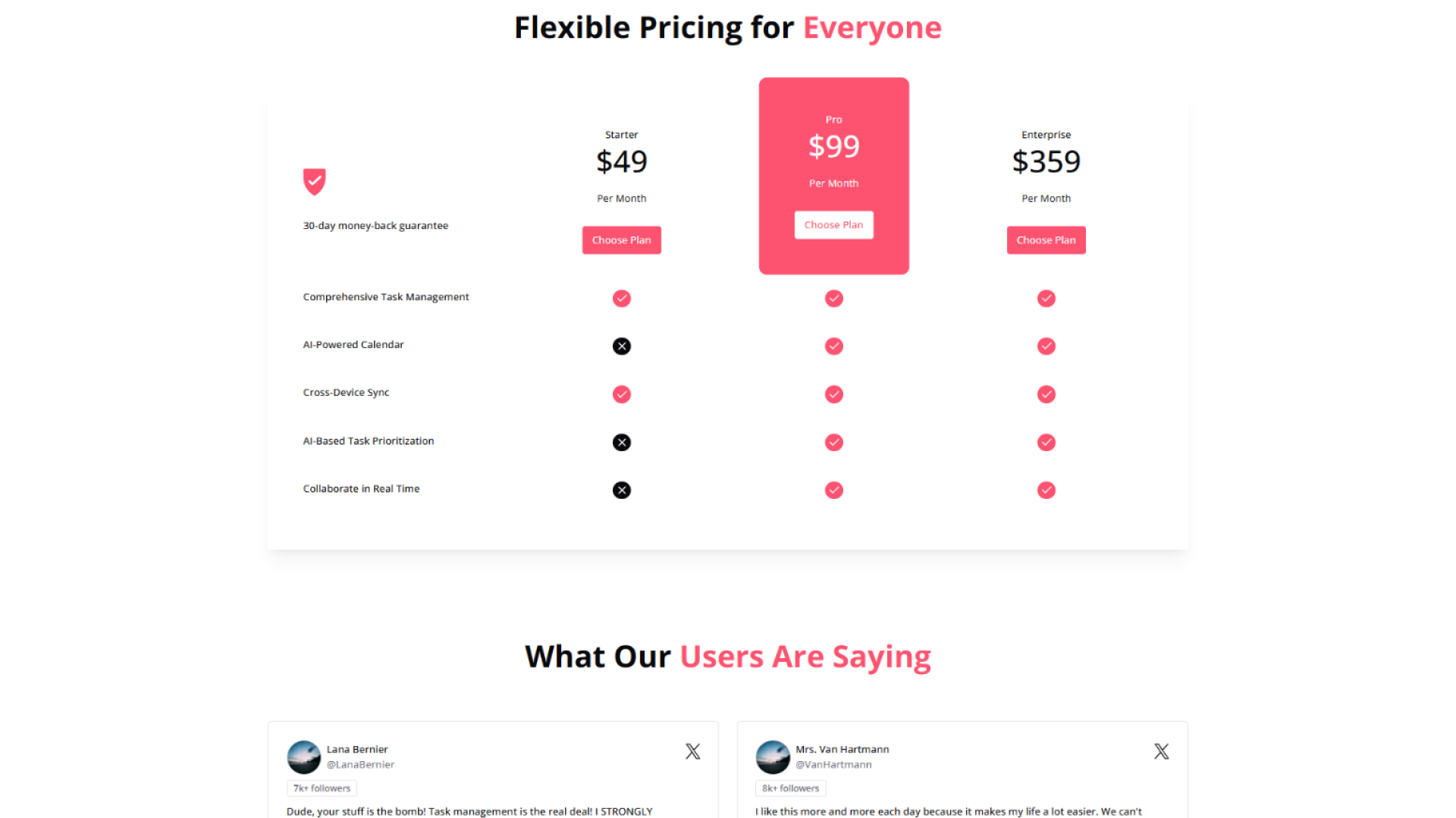 Pricing & Review